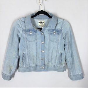 Oshkosh B’gosh Girls Jean Jacket Sz 12